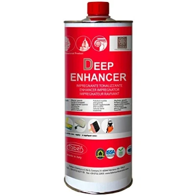 Immagine di Faber Professional: Sigillante impregnante per pietra lucidata &quot;Deep Enhancer&quot;, 1 litro