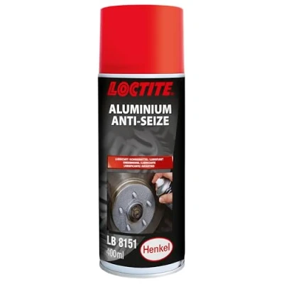 Immagine di LOCTITE LB 8151 303136 Grasso a spray aerosol resistente al calore argento, grigio 400 Alluminio, Grafite