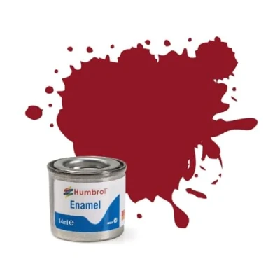 Immagine di Humbrol 14 ml N. 1 Tinlet Vernice a Smalto 20 (Cremisi Lucido)