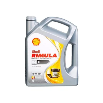 Immagine di Olio motore SHELL Rimula R4 X 15W40, 5L