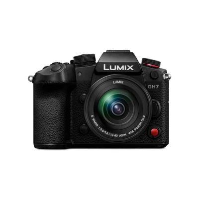 Immagine di Panasonic Lumix DC GH7ME Fotocamera Mirrorless Micro Quattro Terzi, Obiettivo G Vario H FS12060, 25,2MP, Video C4K/4K 4:2:2 60/50p, Phase Hybrid AF, Active IS, ProRes RAW HQ, Mirino OLED, Nero