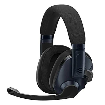 Immagine di EPOS H3Pro Cuffie Gaming Ibride PC con Mic, Cancellazione Rumore, Wireless Regolabili, Mix Audio Pulsante, Bluetooth e Suite, Suono Surround, Per Windows 10 (Nero)