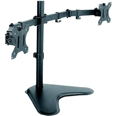 Immagine di Techly 102871 Supporto da scrivania per 2 Monitor 13 32&quot; con Base Nero