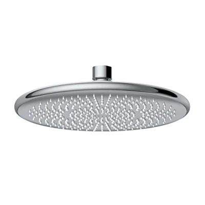 Immagine di WENKO Soffione doccia a pioggia Watersaving Ø 22,5cm universale con sistema per risparmio idrico Cromo