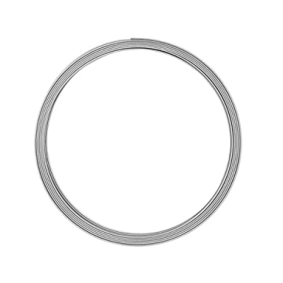 Immagine di Vaessen Creative Alluminio, Filo Piatto, Genitori, Argento, 5 x 1 mm m