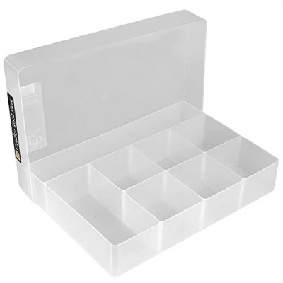 Immagine di WestonBoxes Scatola Portaoggetti A4 con Scomparti per Creativi: Trova i Materiali il Tuo Hobby in un Attimo e Mantieni Tutto Ordine! Divisori Integrati Organizzato (Confezione da 1)