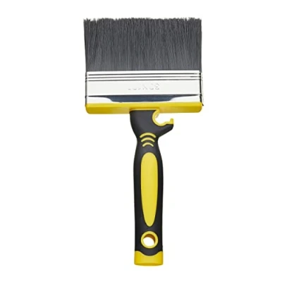 Immagine di Fit for the Job Pennello per blocchi da 4 pollici, muratura verniciatura rapida con pitture lisce e strutturate su mattoni, di brezza, rendering, pebbledash