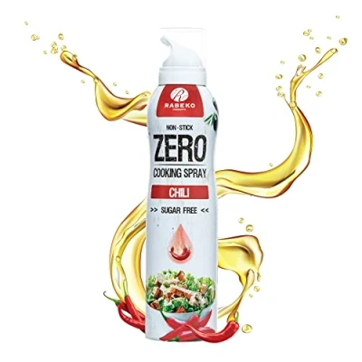 Immagine di Rabeko Zero Spray da cucina a basso contenuto calorico CHILIME 800 porzioni, 2 kcal per padelle friggere, grigliare e cuocere al forno senza additivi 1 x 200ml