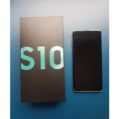 Immagine di Samsung Galaxy S10 Smartphone, 128GB, Display 6.1&quot;, Dual SIM, Nero (Prism Black) [Versione Tedesca]