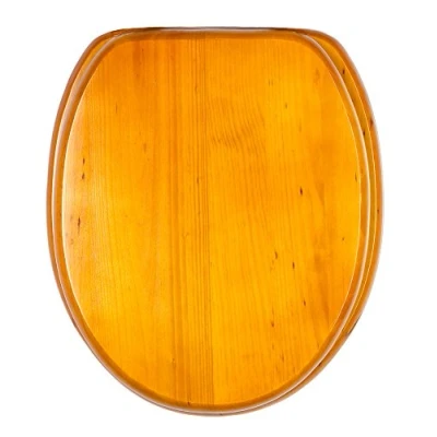 Immagine di Sanilo Sedile WC, montaggio facile, copriwater con cerniere robuste Legno