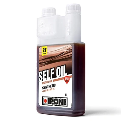 Immagine di Olio motore IPONE Self Oil 2T Fragranza fragola, 1 litro