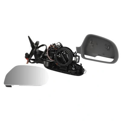 Immagine di Specchietto retrovisore esterno Tyc 332 0043 Dx con la prima mano convesso, ribaltabile/ripiegabile elettricamente, per regolazione elettrica specchio