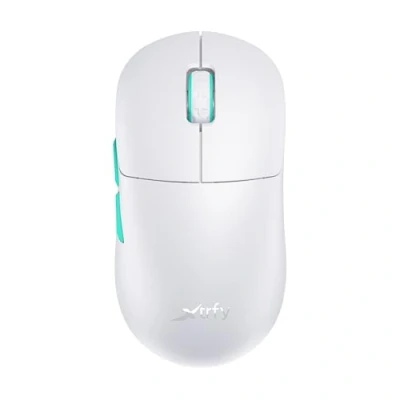 Immagine di Xtrfy M8 Wireless, Mouse da Gioco Ultraleggero Senza Fili, Ottimizzato per Gaming Competitivo, Wireless 2,4 GHz, Parte Anteriore Ultra Ribassata una Maggiore Precisione, Ricaricabile, Bianco