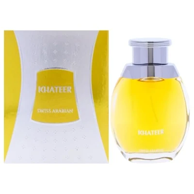 Immagine di Swiss Arabian Khateer profumo arabo per uomo e donna, a lunga durata donne uomini, fragranze fresche, speziate, ambrate, 96,4 g