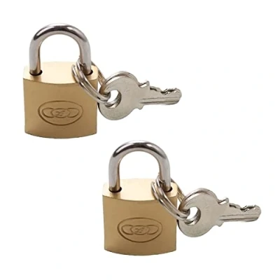 Immagine di Lucchetto con Chiave,2 pezzi Mini Armadietto Lucchetti Valigie Serratura Antiscasso Serrature di Sicurezza,per Sacchetto Dei Bagagli Valigia Accessori Cassetta Attrezzi