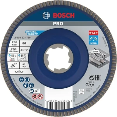 Immagine di Bosch Accessories 2608621769 X LOCK Disco con falde 1 pz.