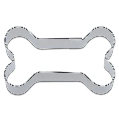 Immagine di Staedter Bone Shape Cookie Cutter, Argento, Acciaio Inossidabile, Silver, 6.5 cm
