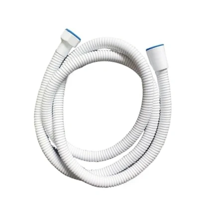 Immagine di Tubo Doccia,Flessibile Doccia Flessibile For In Acciaio Inossidabile Da 1,5 M 2M Di Colore Bianco(150cm)