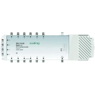 Immagine di Axing SPU 512 05 Multiswitch 5 a 12 con Amplificatore per SAT