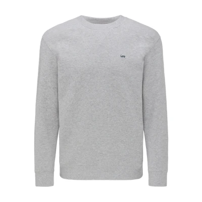 Immagine di Lee Plain SWS Felpa, Uomo, Taglia: Medium, Grey mele