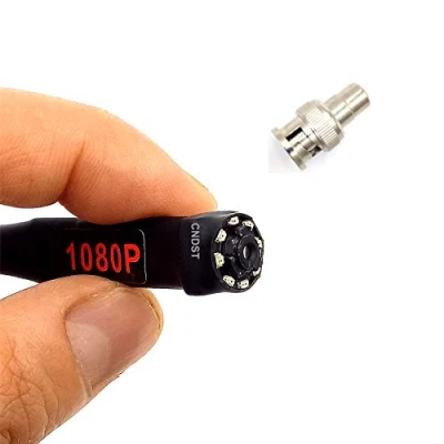 Immagine di CCTV Hd 1080P 2MP mini telecamera di sicurezza 2000tvl f3.6mm 90degree, 4 in 1 TVI/CVI/AHD/960H piccola sorveglianza, per TVI/AHD/CVI/CVB DVR, con 8PCS IR LED infrarossi