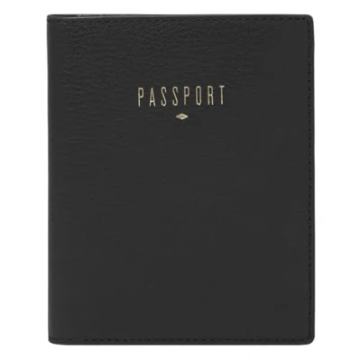 Immagine di Fossil Women Passport CASE Travel Custodia per passaporto, Donna, Taglia: One Size, Black
