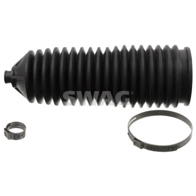 Immagine di SWAG 70 10 2369 Kit soffietto, Sterzo Thermoplast Assale anteriore Sx, Dx con morsetti FIAT: 500L, Panda II Hatchback