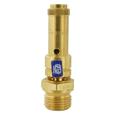 Immagine di Fittingstore Valvole di sicurezza TUV (DN8), 6 20 bar, in ottone valvola sovrapressione (11 G 1/2&quot;)