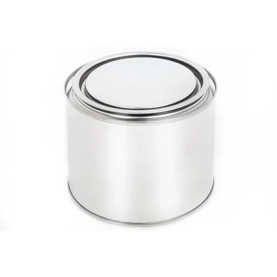 Immagine di BenBow 8 lattine con coperchio a scatto Contenitore rotondo vuoto ermetico opaco per la conservazione da 0,5 litri