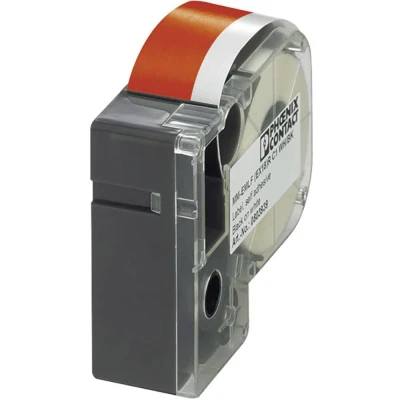 Immagine di Phoenix Contact 803959 MM EMLF (EX10)R C1 RD/WH Etichette per stampante a trasferimento termico Tipo di montaggio: colla Rosso, Bianco 1 pz.