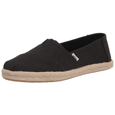 Immagine di TOMS Alpargata Rvegan Espadrillas, Donna, Taglia: 35.5, Black Tessuto