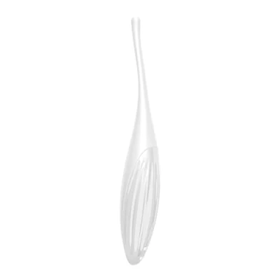 Immagine di Stimolatore per Clitoride Connesso Satisfyer Twirling Joy Bianco