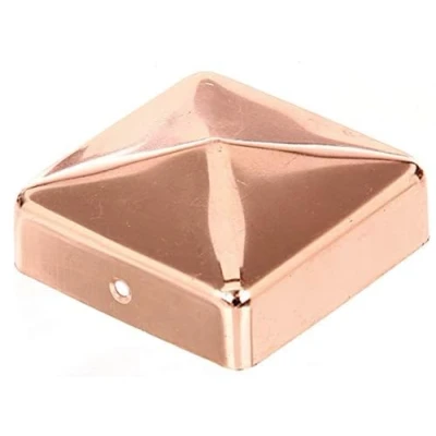 Immagine di Alberts 217280 Copripalo per Pali in Legno, Rame, 70 x mm