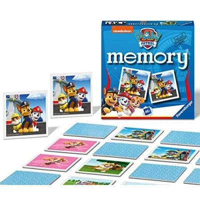 Immagine di Ravensburger Paw Patrol Mini Memory Game Matching Picture Snap Pairs For Kids Age 3 Years and Up