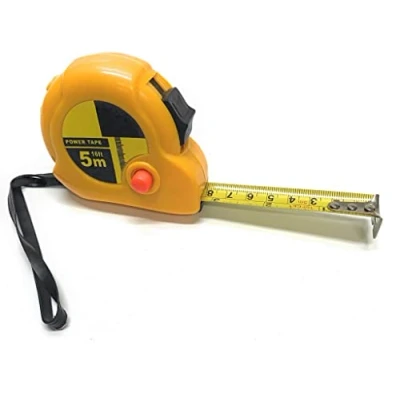 Immagine di TEMPO DI SALDI Flessometro Robusto Professionale Da 5 Metri Con Clip In Metallo Autobloccante