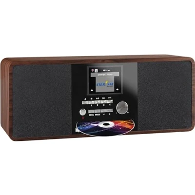 Immagine di Imperial DABMAN i200CD Radio Internet da tavolo DAB+, FM, Bluetooth, DLNA, WLAN, AUX, Internetradio compatibile DLNA Legno