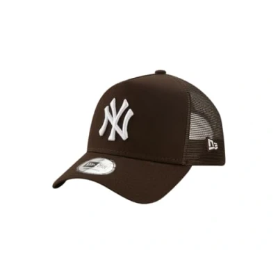 Immagine di New Era York Yankees MLB cap Trucker verstellbar Basecap Kappe Baseball Braun NY Snapback Mesh One Size