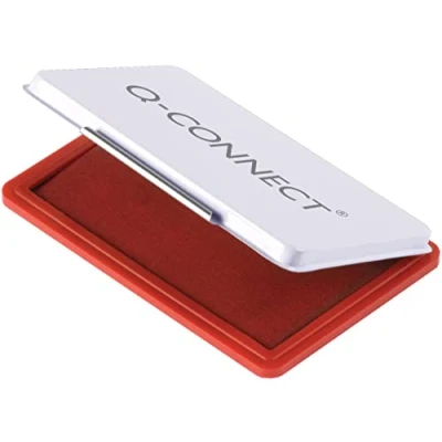 Immagine di Q Connect KF25212 m per timbro, custodia in metallo, colore: rosso