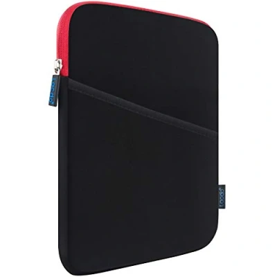 Immagine di Lacdo Custodia Protettiva Borsa Tablet per 11&quot; iPad Pro M4 OLED 2024, Air M2 10.9&quot; iPad, Pro, 10.2&quot; 5 4, 10.5&quot; Samsung Galaxy Tab A9+, Rosso