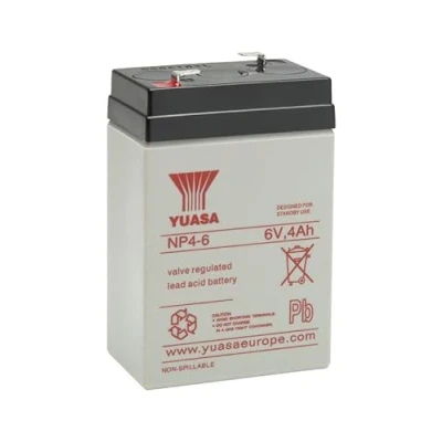 Immagine di Yuasa NP4 6 Batteria Ricaricabile al Piombo V 4 Ah, 6, np4.5 4.5 Ah