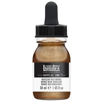 Immagine di Liquitex Professional Acrylic Ink 30ml colore:Bronzo a sella iridescente