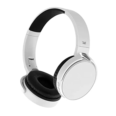Immagine di T&#039;nB Singolo, Cuffie Senza Fili Bluetooth 5.0, Modello Singolo 2, 8 Ore Di Ascolto. Regolabile, porta jack, confortevole, microfono e controlli integrati, per lo sport l&#039;allenamento argento