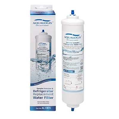 Immagine di Aqualogis Filtro ALCB1S compatibile con frigorifero Samsung, LG DA29 10105J, HAFEX EXP, WSF 100, DA99 02131B, EF9603 esterno (1)