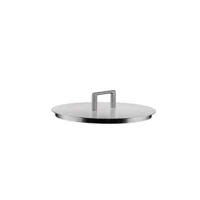 Immagine di Alessi Convivio DC200/20 Coperchio di Design, in Acciaio Inossidabile 18/10, con Pomolo e Rivestimento PVD, 20 cm, Satinato