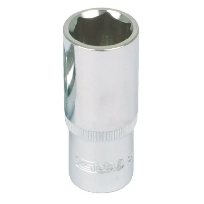 Immagine di KS Tools, Chiave a bussola + esagonale, 3/8&quot; CHROMEplus presa esagonale lunga (11/16&quot;)