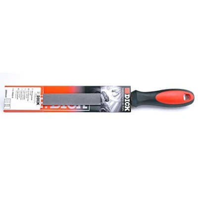 Immagine di Dick 3305200 2K Lima piatta multiuso con impugnatura Lunghezza di taglio 200 mm 1 pz.