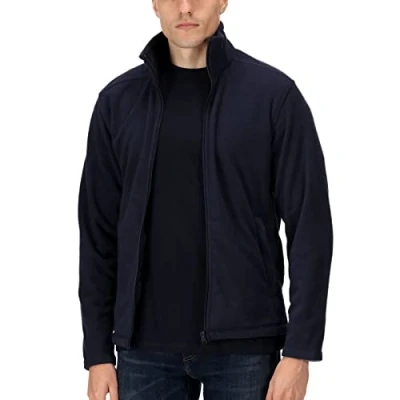 Immagine di Regatta Giacca da Uomo con Cappuccio e Zip, in Micropile, Uomo, Full Black, XL