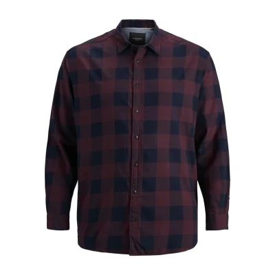 Immagine di Jack &amp; Jones Jjegingham Twill NOOS Camicia, Uomo, Taglia: 6XL, Port royale