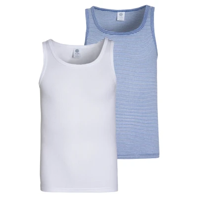 Immagine di Sanetta 2 PACK Maglietta intima per bambini, Taglia: 104, Riviera
