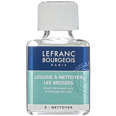 Immagine di Lefranc &amp; Bourgeois Detergente per Pennelli, Trasparente, 75 ml